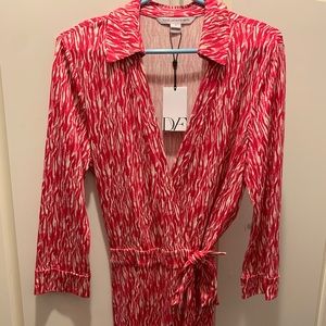 Magenta romper Diane Von Furstenberg size 14